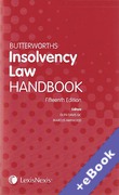 Cover of Butterworths Insolvency Law Handbook 15th ed: 2013 (Book & eBook Pack)