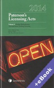Cover of Paterson's Licensing Acts 2014 (Book & eBook Pack)