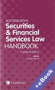 Cover of Butterworths Securities and Financial Services Law Handbook 2013 (Book & eBook Pack)