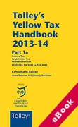 Cover of Tolley's Yellow Tax Handbook 2013-14 (eBook)