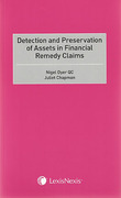 Cover of Detection and Preservation of Assets in Financial Remedy Claims