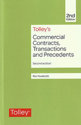 Cover of Tolley's Commercial Contracts, Transactions and Precedents