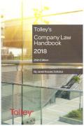 Cover of Tolley's Company Law Handbook 2018