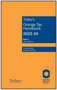 Cover of Tolley's Orange Tax Handbook 2023-24