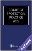 Cover of Court of Protection Practice 2023 (Book &#38; eBook Pack)