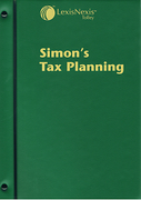Cover of Simon's Tax Planning Looseleaf 