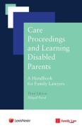 Cover of Care Proceedings and Learning Disabled Parents: A Handbook for Family Lawyers