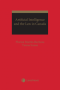 Cover of Artificial Intelligence and the Law in Canada
