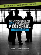 Cover of Management and Supervision of Law Enforcement Personnel