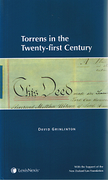 Cover of Torrens in the Twenty-First Century
