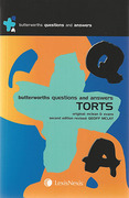Cover of Butterworths Questions and Answers: Torts (New Zealand)