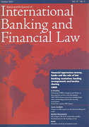 Cover of Butterworths Journal of International Banking and Financial Law