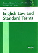 Cover of English Law and Standard Terms