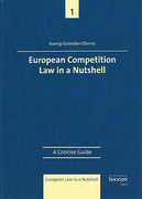 Cover of European Competition Law in a Nutshell: A Concise Guide