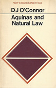Cover of Aquinas and Natural Law