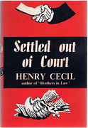 Cover of Settled Out of Court