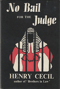 Cover of No Bail for the Judge
