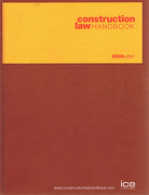 Cover of Construction Law Handbook 2009