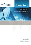Cover of NEC3: How to Use the TSC Communication Forms
