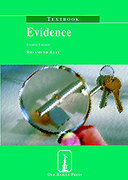 Cover of Old Bailey Press: Evidence Textbook