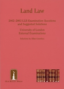Cover of Old Bailey Press: Land Law: 2002 - 2003 LLB Examination Questions and Suggested Solutions