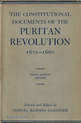 Cover of The Constitutional Documents of the Puritan Revolution 1625-1660