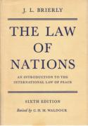 Cover of The The Law of Nations: An Introduction to the International Law of Peace 6th ed