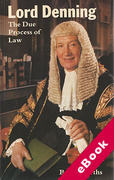 Cover of The Due Process of Law (eBook)