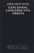 Cover of Explaining Constructive Trusts