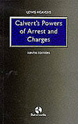 Cover of Calvert's Powers of Arrest and Charges
