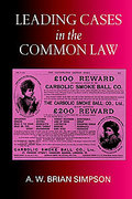 Cover of Leading Cases in the Common Law