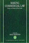 Cover of Making Commercial Law: Essays in Honour of Roy Goode