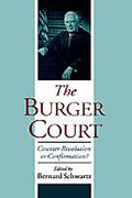 Cover of The Burger Court: Counter Revolution or Confirmation?