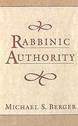 Cover of Rabbinic Authority