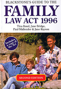 Cover of Blackstone's Guide to The Family Law Act 1996