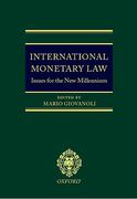 Cover of International Monetary Law: Issues for the New Millenium