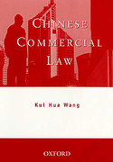 Cover of Chinese Commercial Law