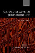 Cover of Oxford Essays in Jurisprudence: Fourth Series