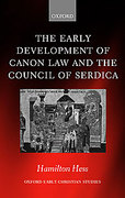 Cover of The Early Development of Canon Law and the Council of Serdica