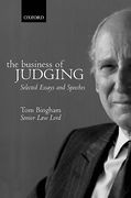 Cover of The Business of Judging: Selected Essays and Speeches
