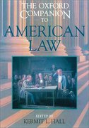 Cover of The Oxford Companion to American Law