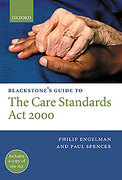 Cover of Blackstone's Guide to the Care Standards Act 2000