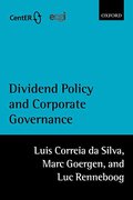Cover of Dividend Policy and Corporate Governance