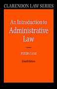 Cover of An Introduction to Administrative Law