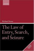 Cover of The Law of Entry, Search, and Seizure