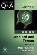 Cover of Blackstone's Q&A: Landlord and Tenant 2005 - 2006