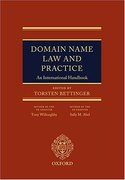 Cover of Domain Name Law and Practice: An International Handbook