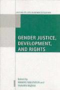 Cover of Gender Justice, Development and Rights