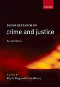 Cover of Doing Research on Crime and Justice
