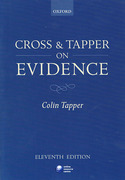 Cover of Cross & Tapper On Evidence